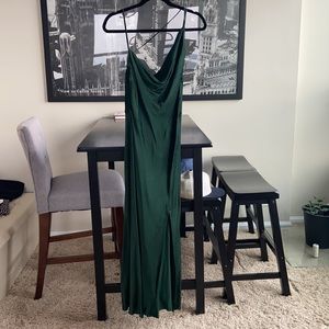 Bec & Bridge Martini Club Split Dress in Emerald